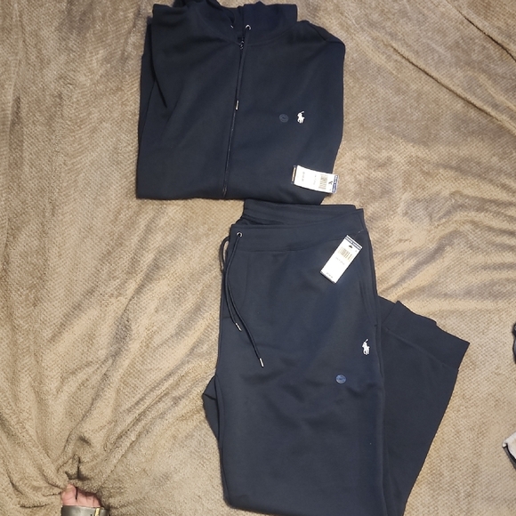 Polo by Ralph Lauren Black Sweatpants Joggers And Hoody